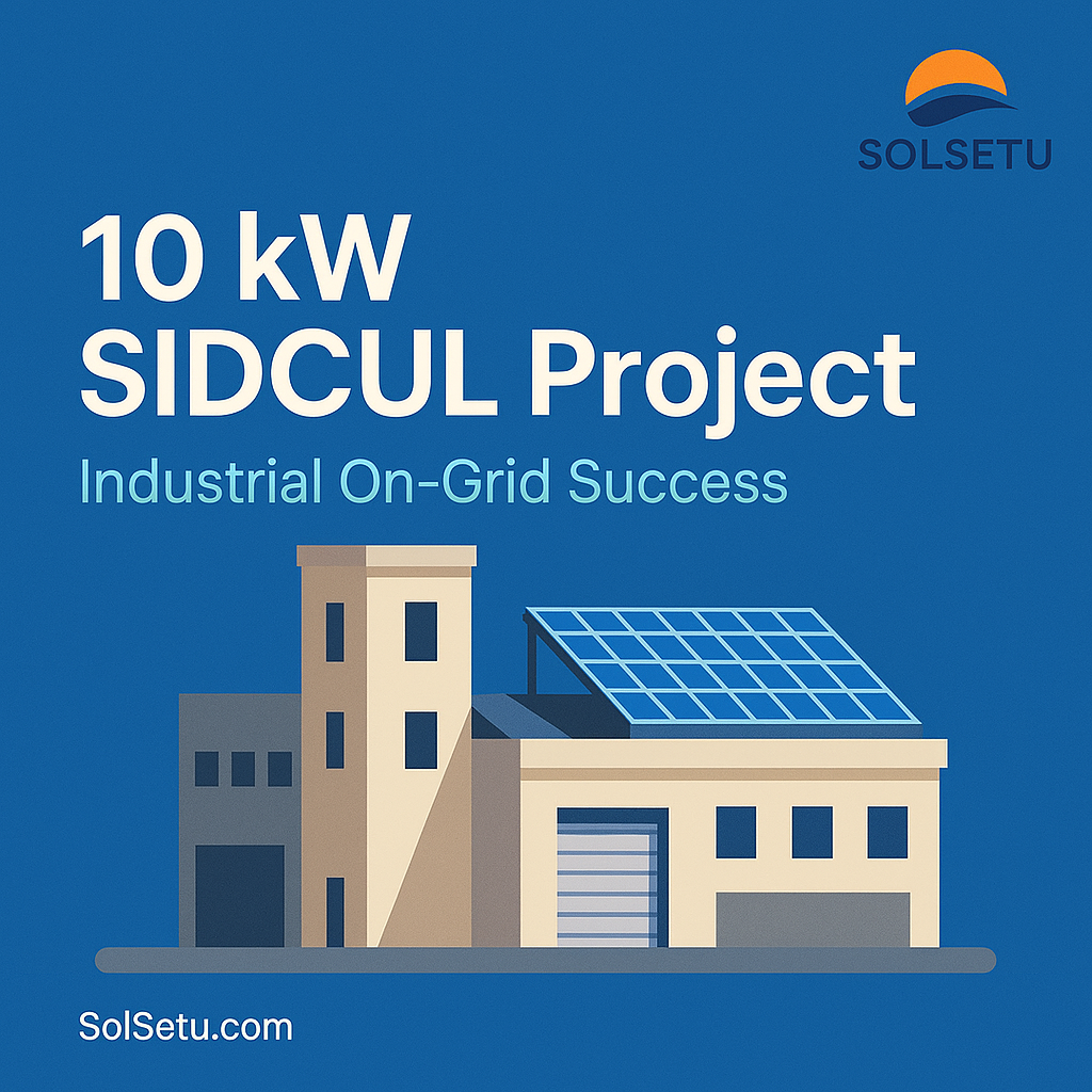 SIDCUL 10 kW infographic - Lalit Enterprises