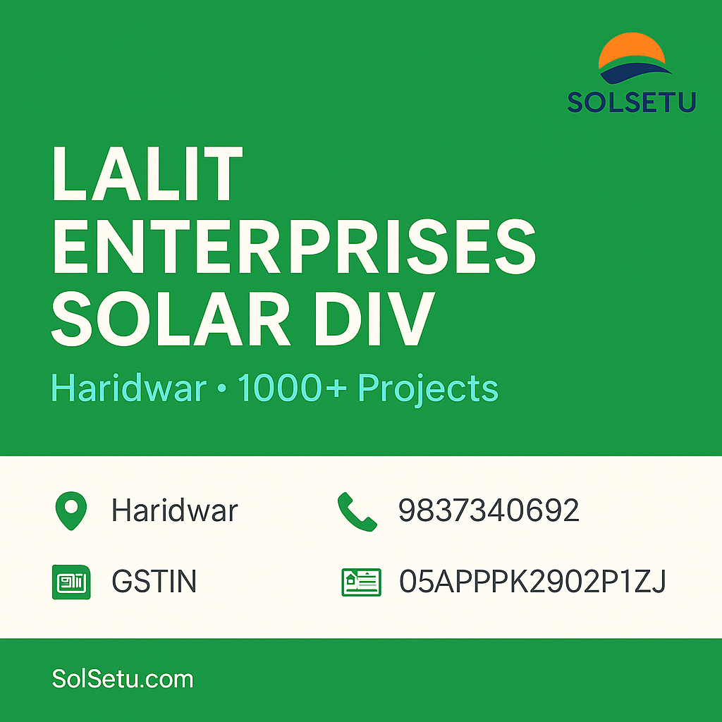 Future of solar India infographic - Lalit Enterprises