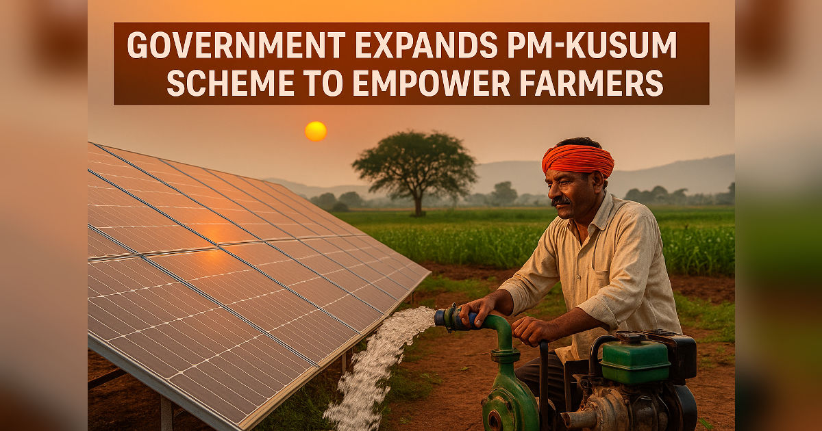 PM-KUSUM solar pumps scheme India