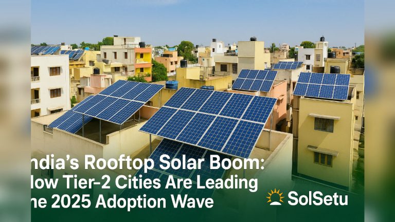 India’s Rooftop Solar Boom: How Tier-2 Cities Are Leading the 2025 Adoption Wave — SolSetu
