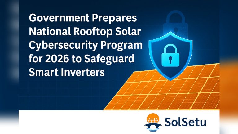 Government Prepares National Rooftop Solar Cybersecurity Program for 2026 to Safeguard Smart Inverters