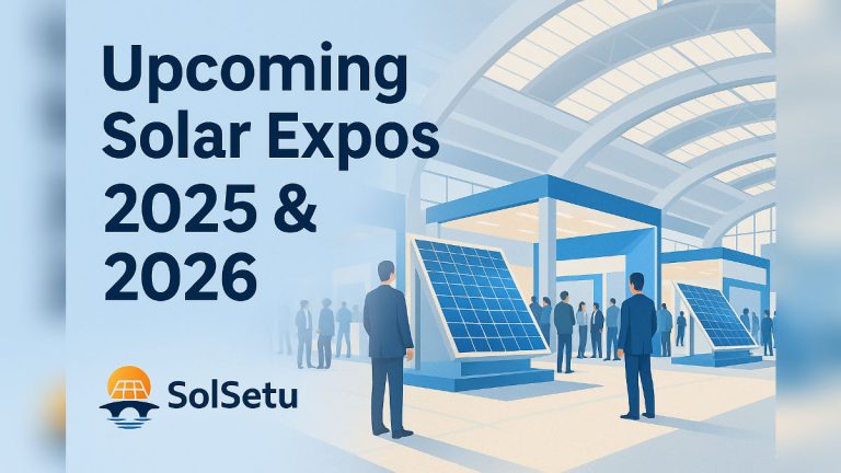 India’s Solar Industry Set for a Power-Packed Year With Major Solar Expos Announced for 2025 & 2026