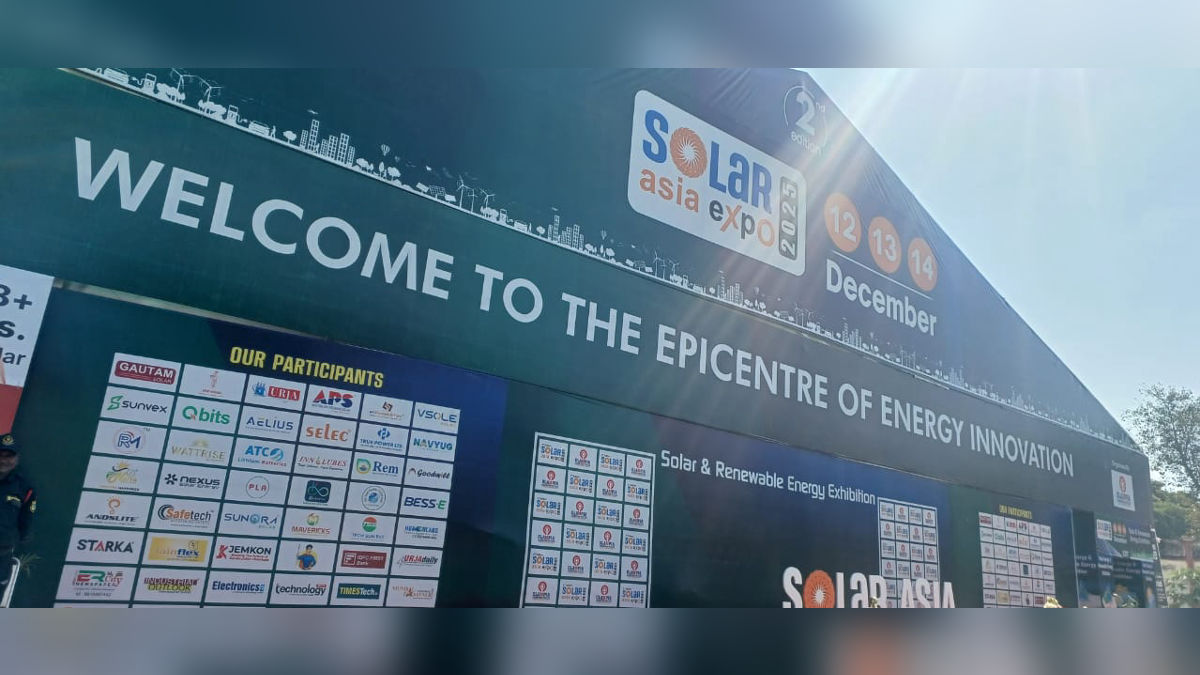 Visitors at Solar Asia Expo