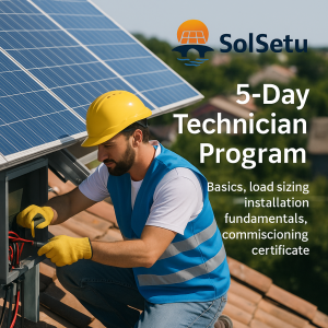 SolSetu — 5-Day Technician