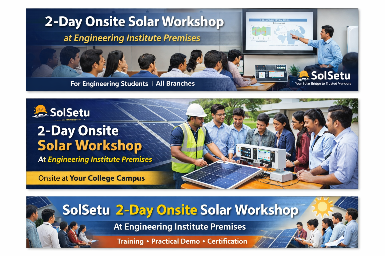 2-Day Onsite Solar Workshop at Engineering Institute