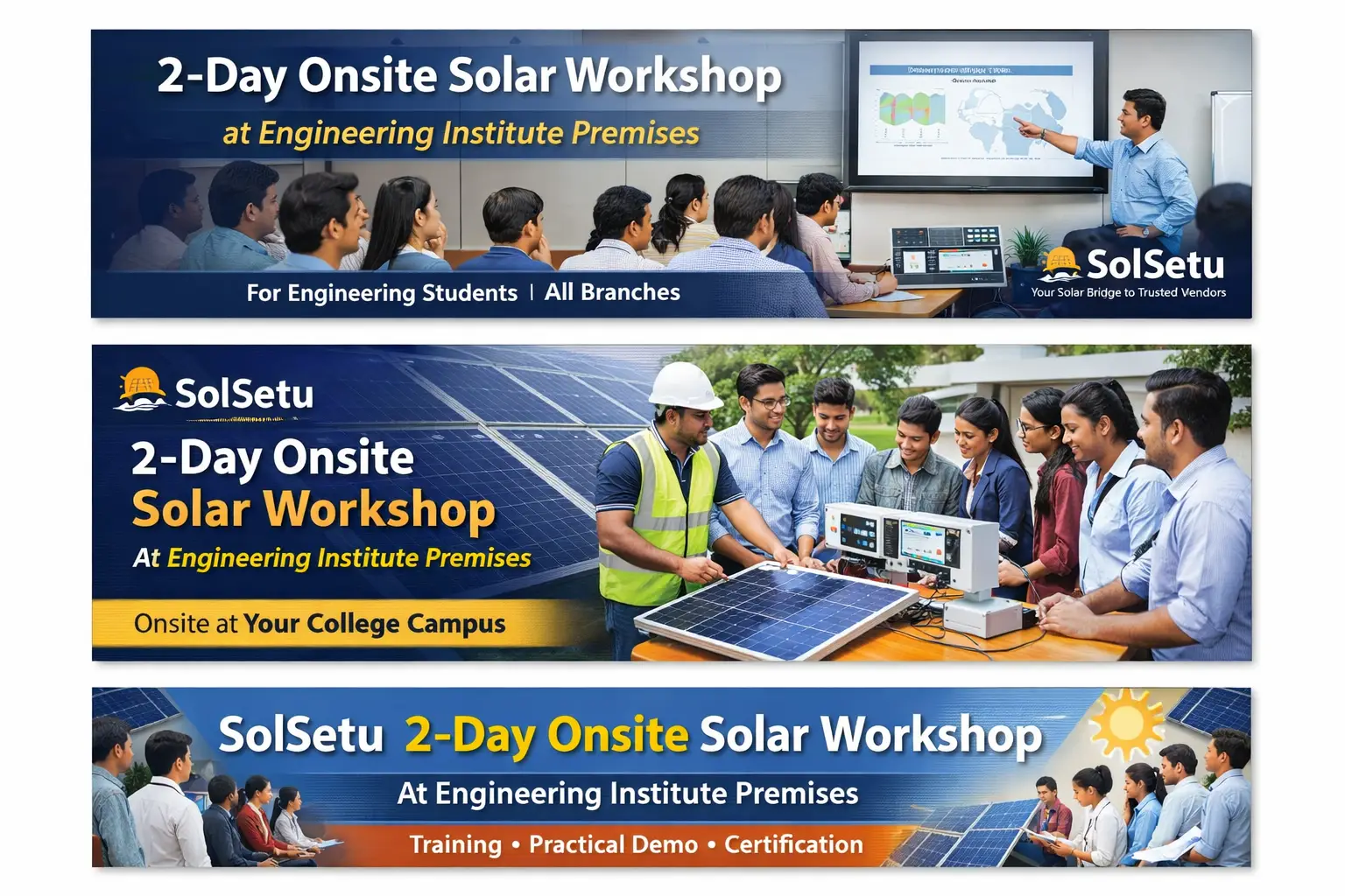 2-Day Onsite Solar Workshop at Engineering Institute