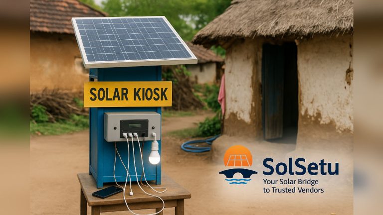 Pay-Per-Use Solar Kiosks Bring Clean Power to India’s Last Mile in 2025 | SolSetu