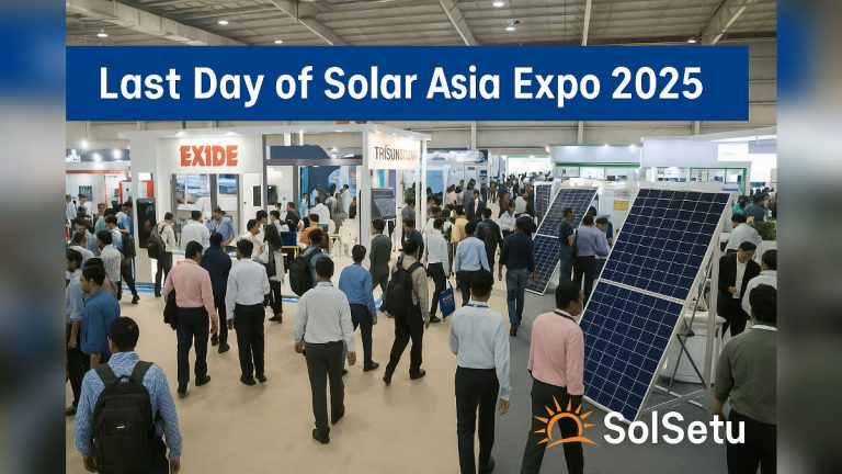 Last Day of Solar Asia Expo 2025 Indore Highlights Innovation & Industry Partnerships | SolSetu