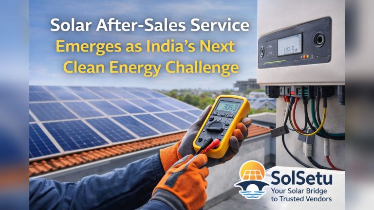 Solar After-Sales Service Emerges as India’s Next Clean Energy Challenge