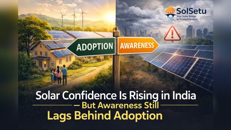 Solar Confidence Is Rising in India—But Awareness Still Lags Behind Adoption
