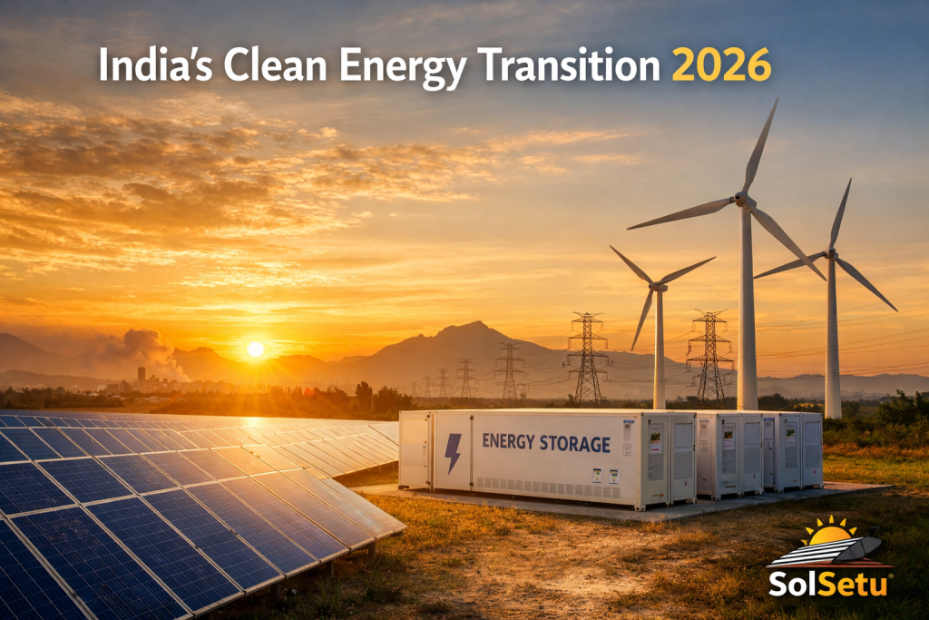 India clean energy transition 2026