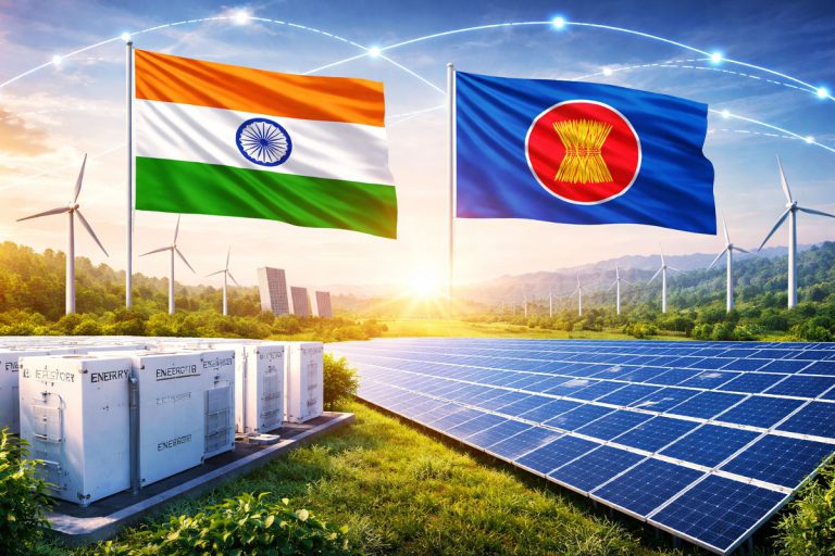 India–ASEAN Clean Energy Corridor Takes Shape as 2026 Marks a Regional Inflection Point