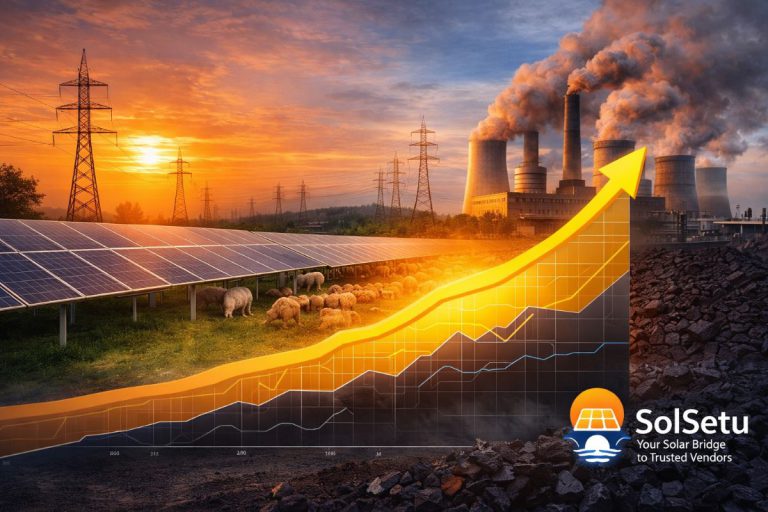 Solar Power Overtakes Coal in Grid Supply, Marking a Historic Shift in the Energy Mix