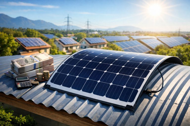 Fact Check: Can a ₹55,000 Flexible Solar System Really Generate 12 Units Daily?