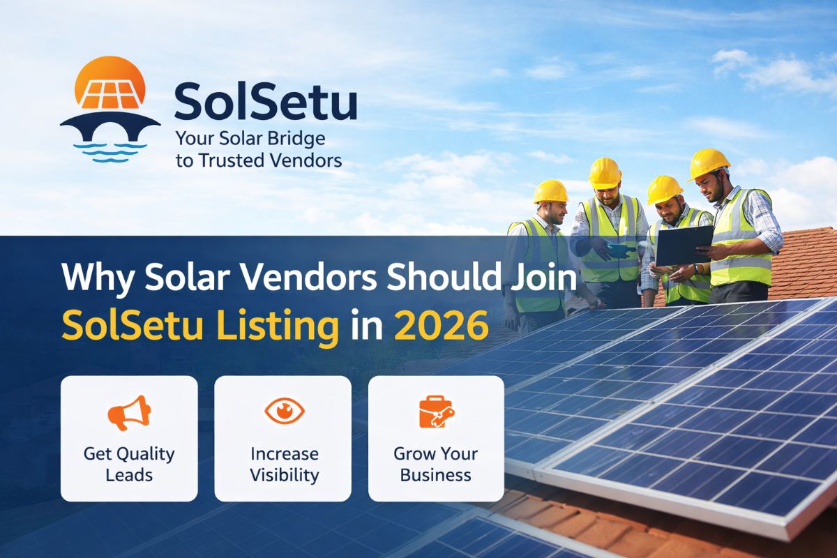 SolSetu Solar Vendor Listing Platform