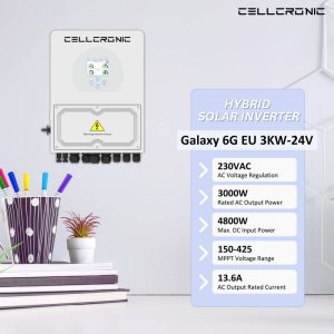 Cell Chronic Galaxy 6G EU 3Kw Hybrid Solar Inverter - Image 2