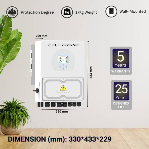 Cell Chronic Galaxy 6G EU 3Kw Hybrid Solar Inverter