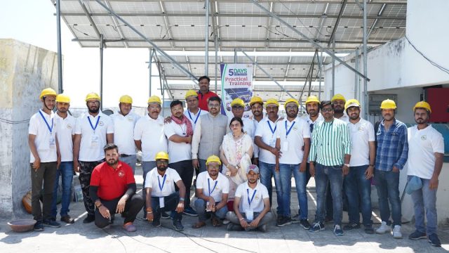 AJ SOLAR POWER WORK SHAHDOL