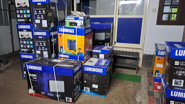 AKR ( Ajith krishna ) POWERGEN | cctv Installation | Luminous inverter and Batteries Distribution