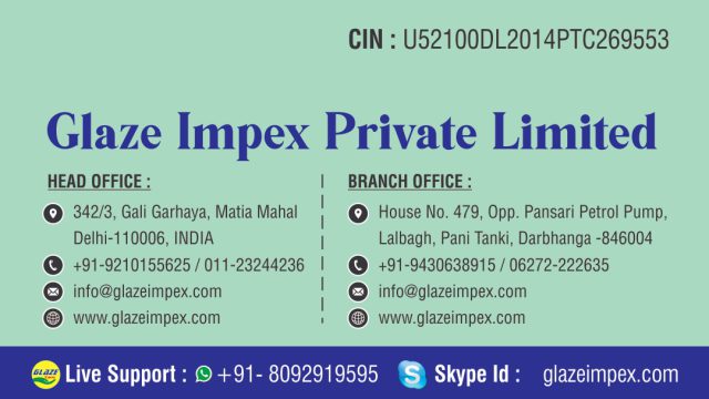 Glaze Impex Pvt. Ltd.