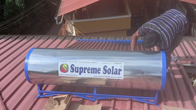Max Supreme-Solar water heater | Best Solar Company | Best Solar Plant in Mangalore