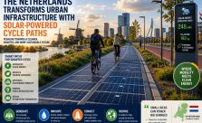The Netherlands is pioneering solar-powered cycle paths that generate renewable electricity, promote sustainable transportation, and inspire smarter urban infrastructure worldwide.