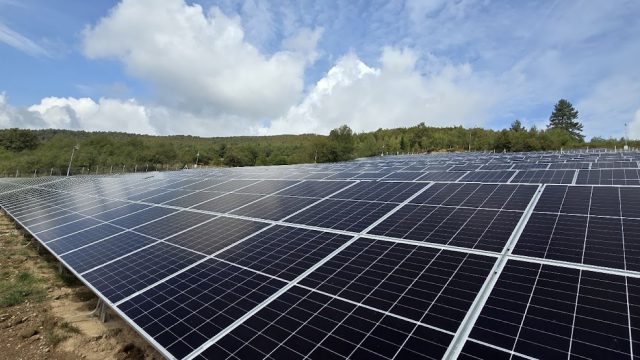Solar photovoltaic power plant Rešetnica