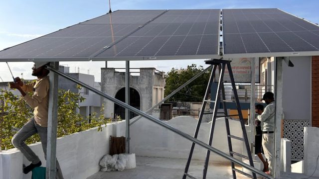 Solar Power Vistar Co-operative Society Khargone