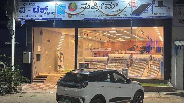 Supreme solar water distributor tumkur- v tech experts