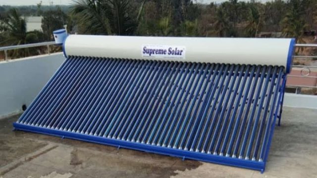 Supreme solar water heater
