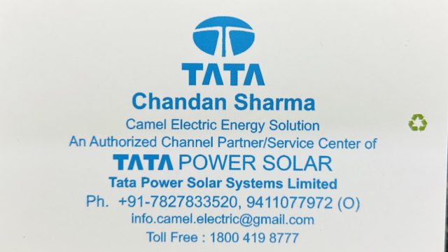 Tata Power Solaroof – CAMEL ELECTRIC ENERGY SOLUTION