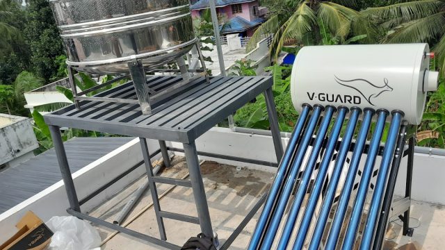 V guard solar water heater thrissur
